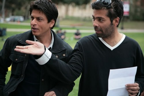 Karan Johar at Khan's big day